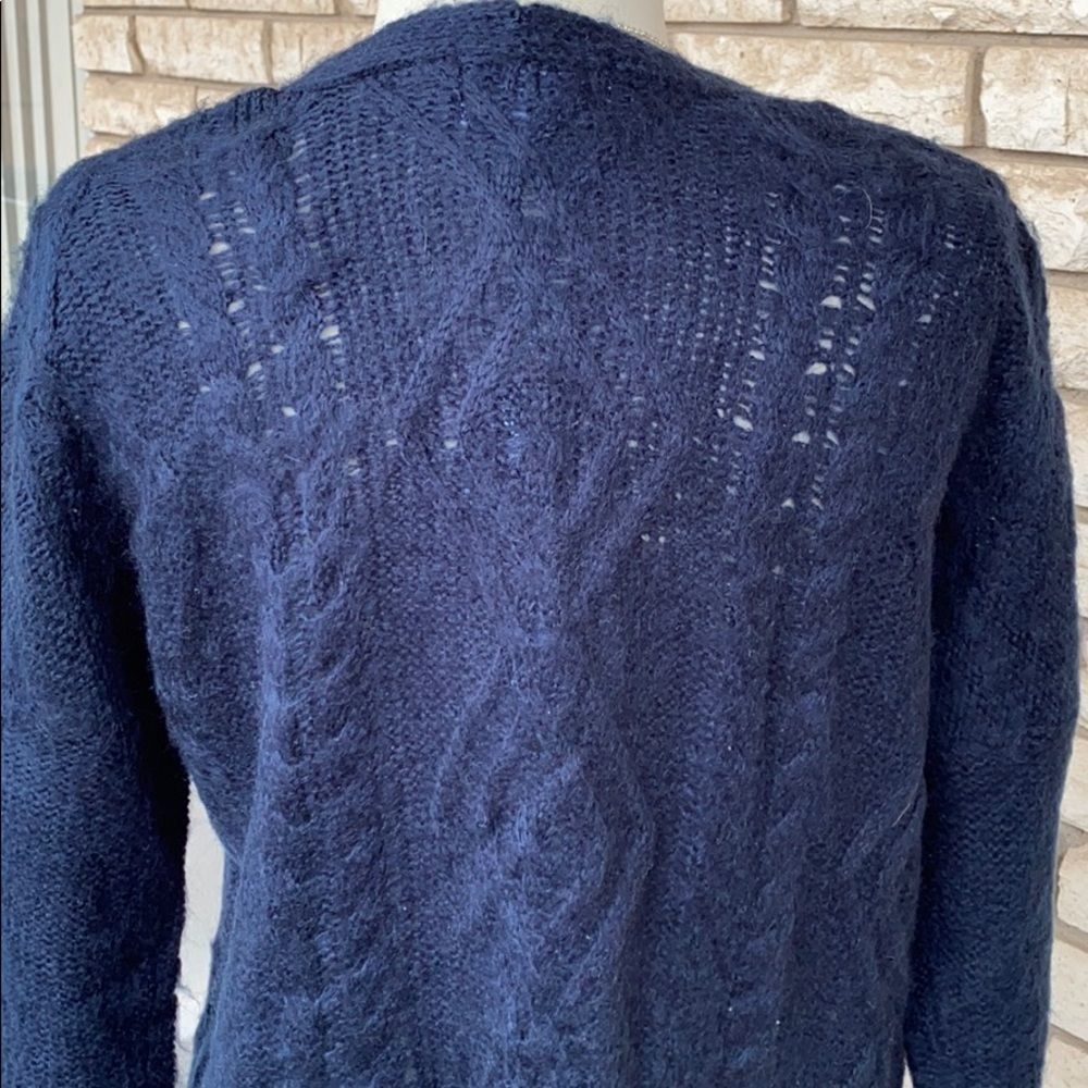 Navy Blue Cardigan - Picture 5 of 6